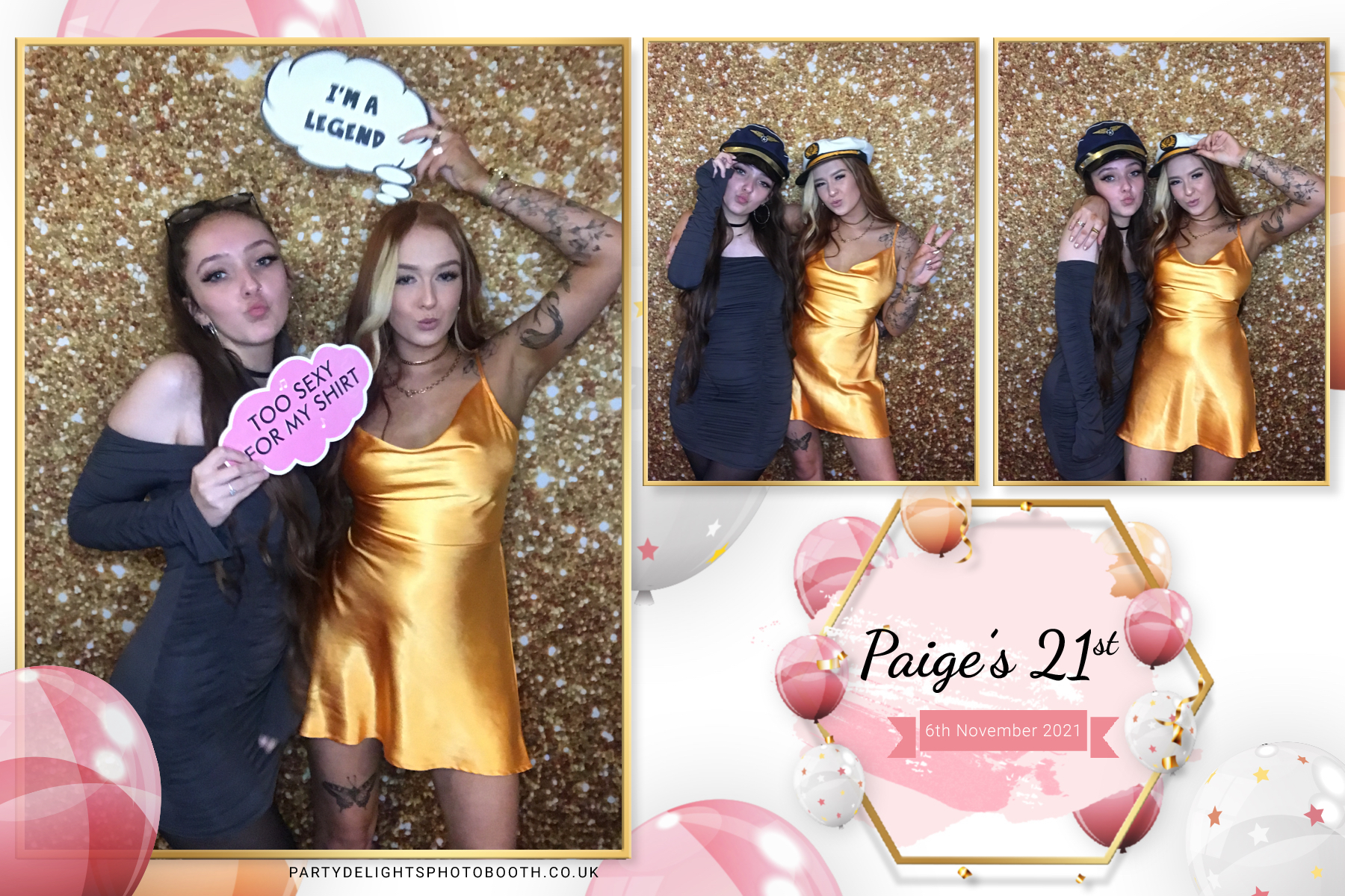 Paige’s 21st Birthday | View more photos from the event at gallery.partydelightsphotobooth.co.uk/u/PartyDelightsPhotoBooth/Paige’s-21st-Birthday