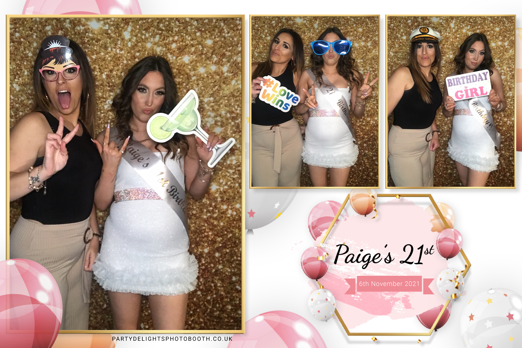 Paige’s 21st Birthday | View more photos from the event at gallery.partydelightsphotobooth.co.uk/u/PartyDelightsPhotoBooth/Paige’s-21st-Birthday