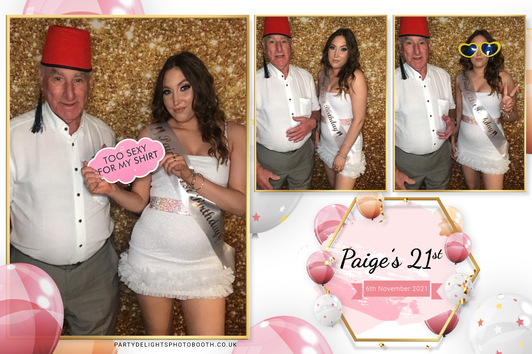 Paige’s 21st Birthday | View more photos from the event at gallery.partydelightsphotobooth.co.uk/u/PartyDelightsPhotoBooth/Paige’s-21st-Birthday