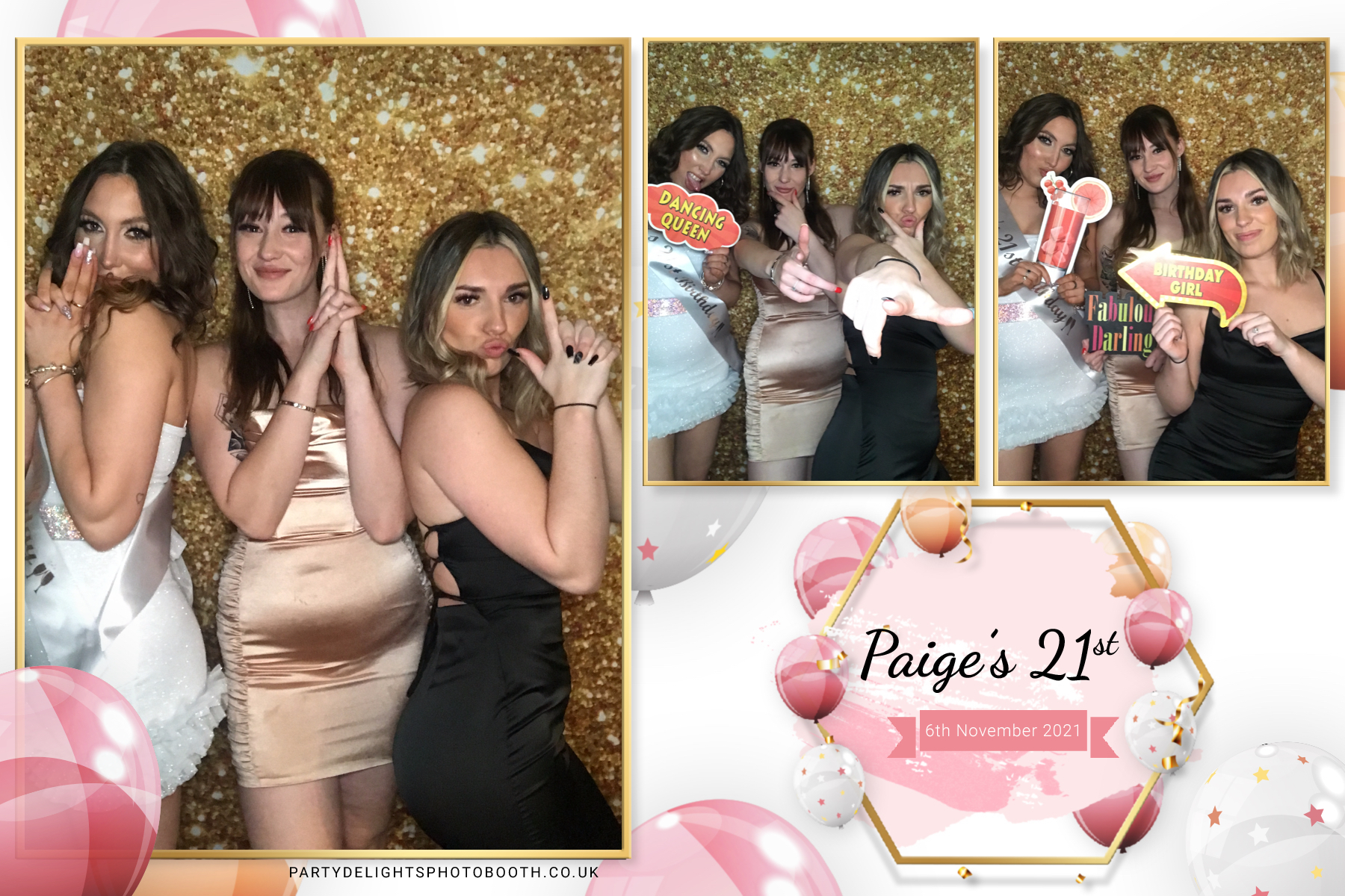 Paige’s 21st Birthday | View more photos from the event at gallery.partydelightsphotobooth.co.uk/u/PartyDelightsPhotoBooth/Paige’s-21st-Birthday