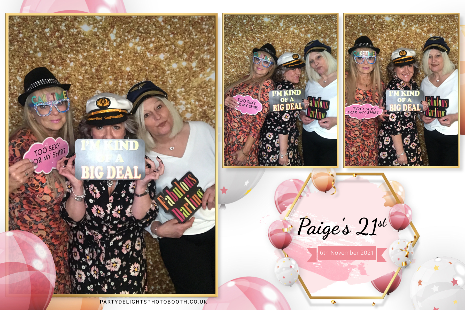 Paige’s 21st Birthday | View more photos from the event at gallery.partydelightsphotobooth.co.uk/u/PartyDelightsPhotoBooth/Paige’s-21st-Birthday