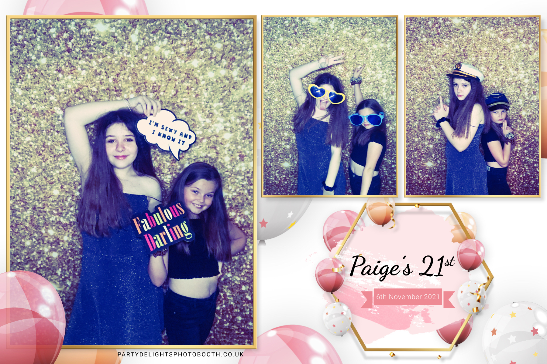Paige’s 21st Birthday | View more photos from the event at gallery.partydelightsphotobooth.co.uk/u/PartyDelightsPhotoBooth/Paige’s-21st-Birthday