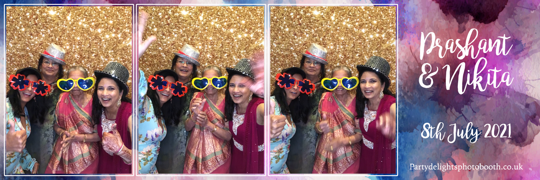 Prashant & Nikita's Wedding | View more photos from the event at gallery.partydelightsphotobooth.co.uk/u/PartyDelightsPhotoBooth/Prashant-Nikitas-Wedding