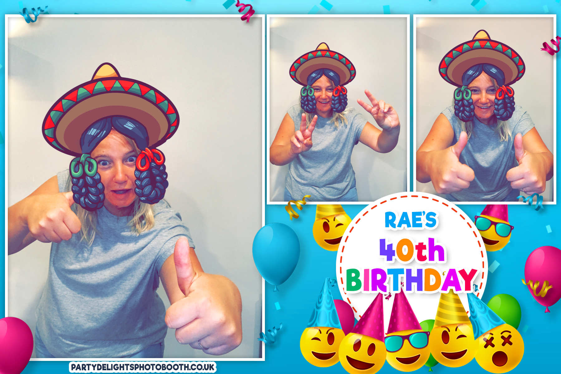 Rae's 40th Birthday Party | View more photos from the event at gallery.partydelightsphotobooth.co.uk/u/PartyDelightsPhotoBooth/Raes-40th-Birthday-Party