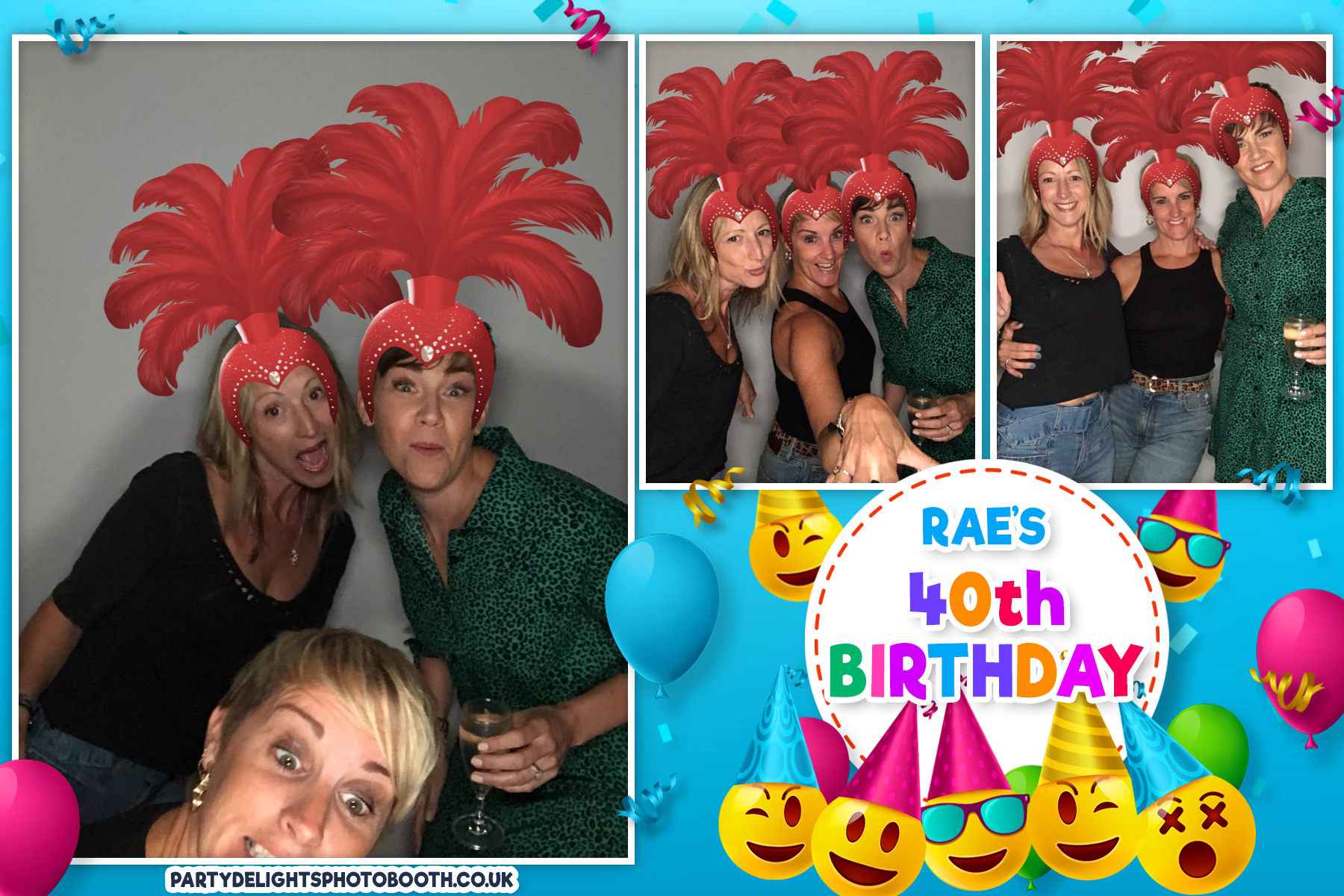 Rae's 40th Birthday Party | View more photos from the event at gallery.partydelightsphotobooth.co.uk/u/PartyDelightsPhotoBooth/Raes-40th-Birthday-Party