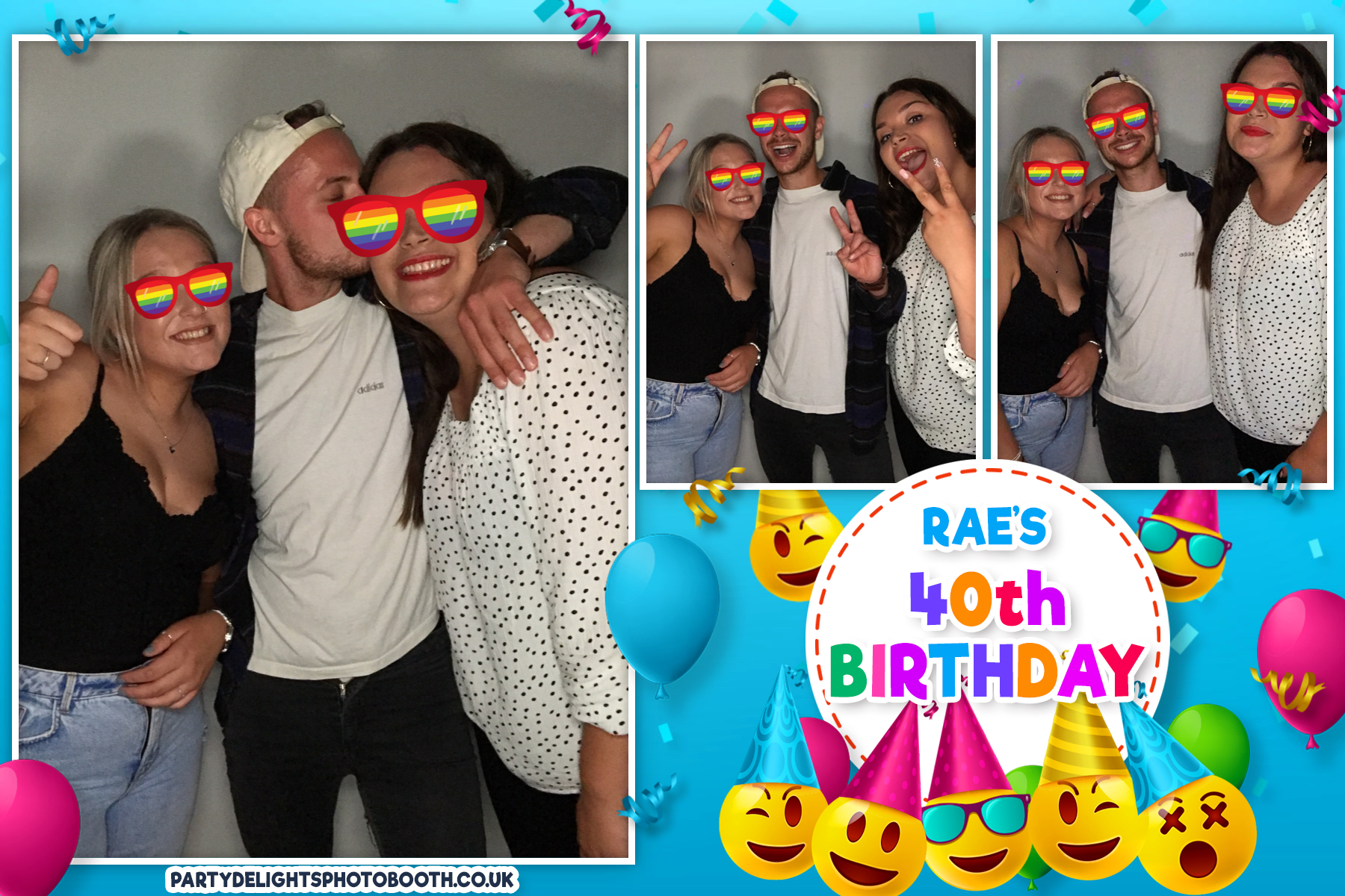 Rae's 40th Birthday Party | View more photos from the event at gallery.partydelightsphotobooth.co.uk/u/PartyDelightsPhotoBooth/Raes-40th-Birthday-Party