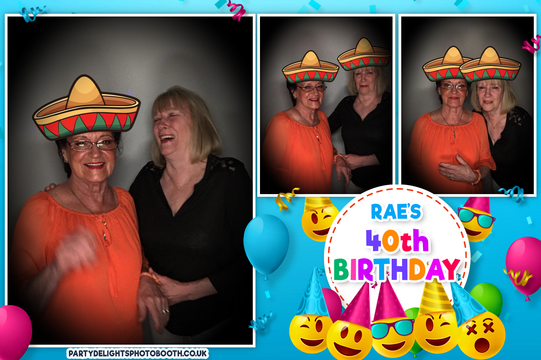 Rae's 40th Birthday Party | View more photos from the event at gallery.partydelightsphotobooth.co.uk/u/PartyDelightsPhotoBooth/Raes-40th-Birthday-Party
