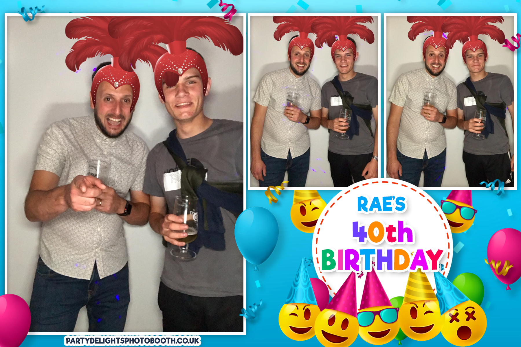 Rae's 40th Birthday Party | View more photos from the event at gallery.partydelightsphotobooth.co.uk/u/PartyDelightsPhotoBooth/Raes-40th-Birthday-Party
