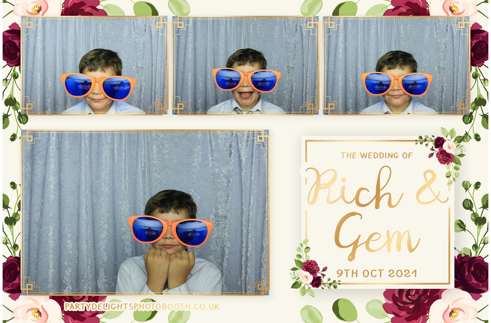 Richard & Gemma's Wedding | View more photos from the event at gallery.partydelightsphotobooth.co.uk/u/PartyDelightsPhotoBooth/Richard-Gemmas-Wedding