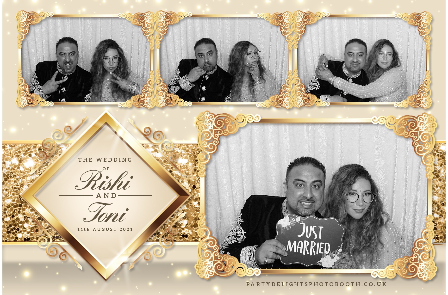 Rishi and Toni’s Wedding | View more photos from the event at gallery.partydelightsphotobooth.co.uk/u/PartyDelightsPhotoBooth/Rishi-and-Toni’s-Wedding