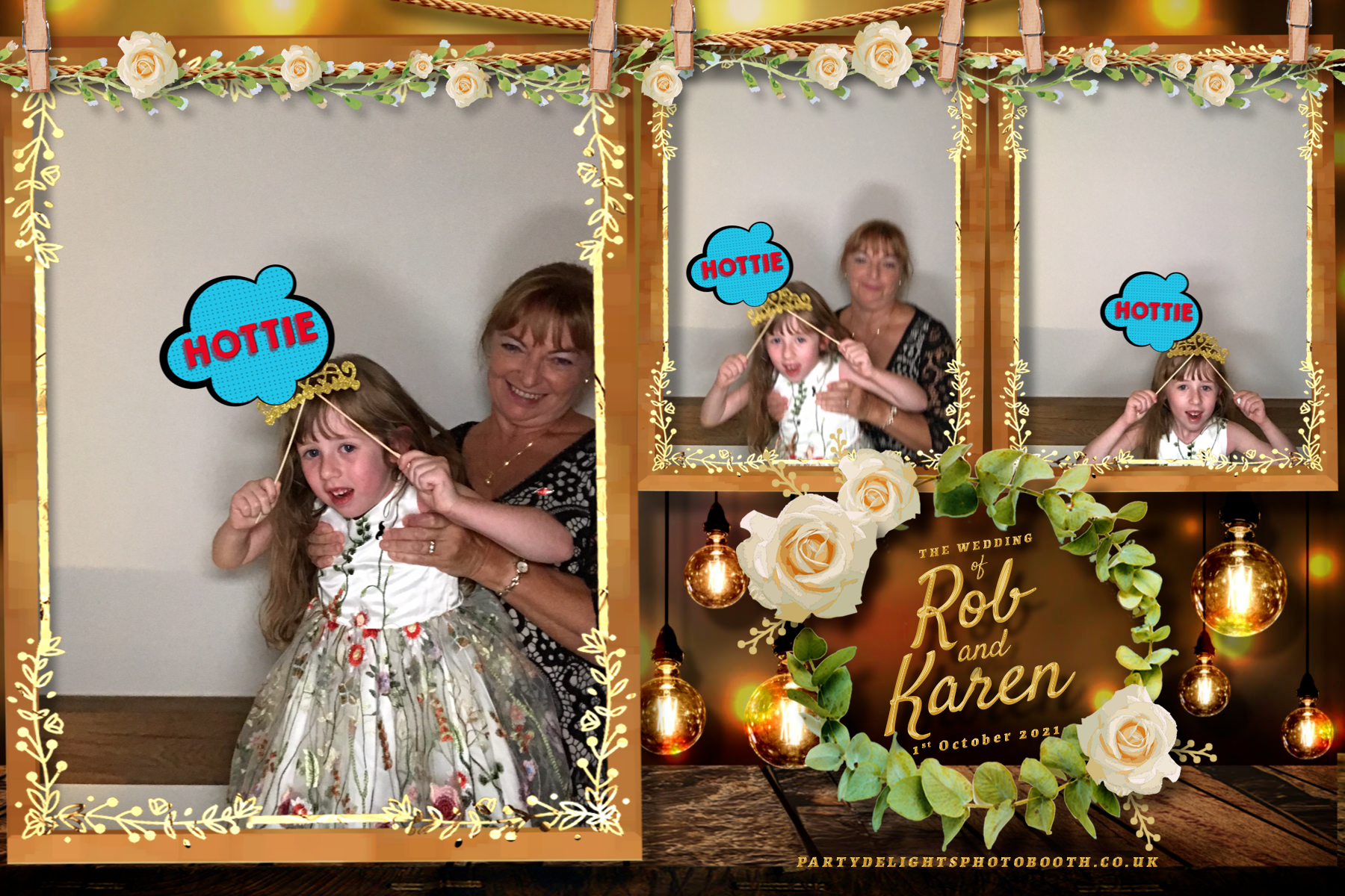 Rob & Karen's Wedding | View more photos from the event at gallery.partydelightsphotobooth.co.uk/u/PartyDelightsPhotoBooth/Rob-Karens-Wedding