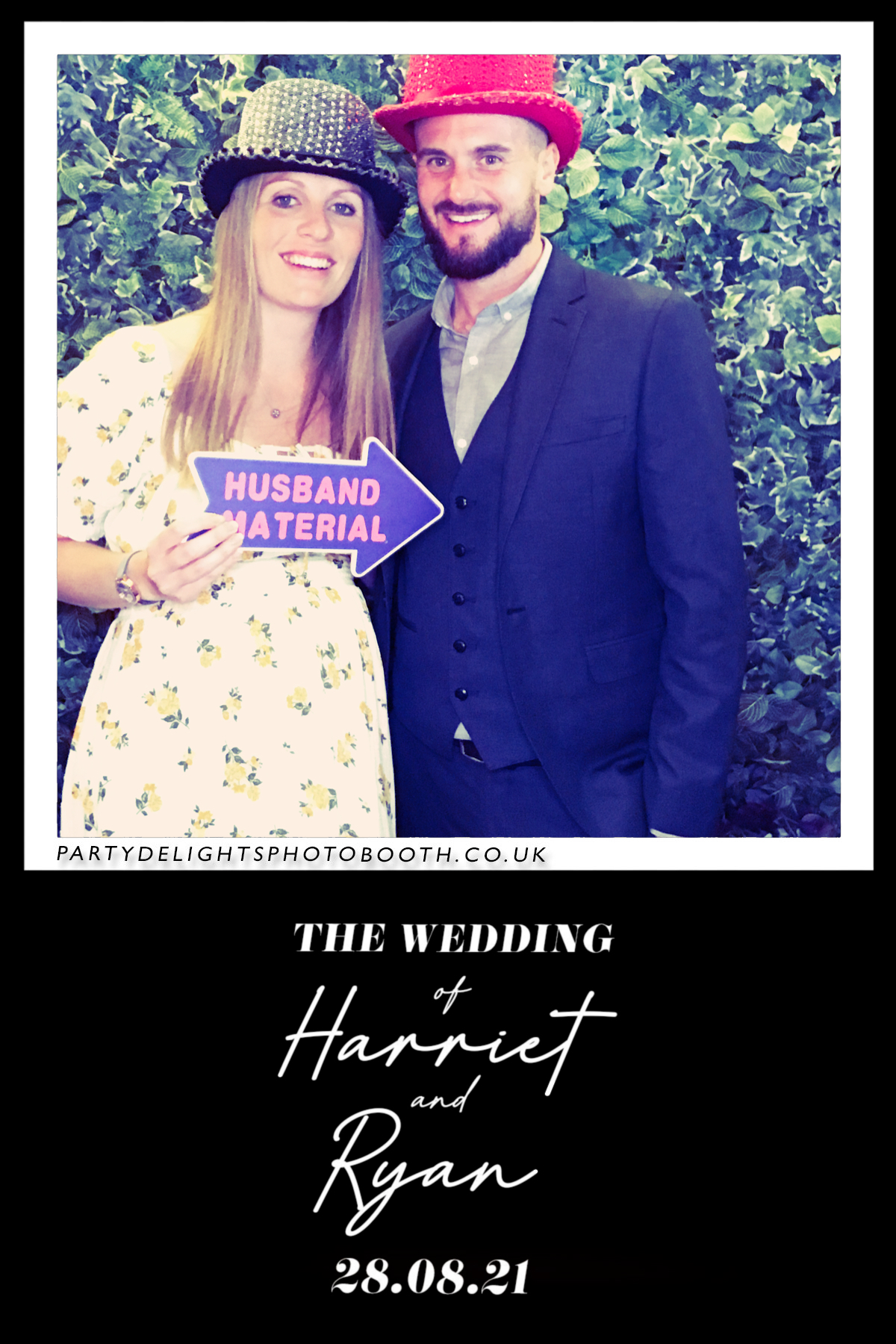 Ryan and Harriet's Wedding | View more photos from the event at gallery.partydelightsphotobooth.co.uk/u/PartyDelightsPhotoBooth/Ryan-and-Harriets-Wedding