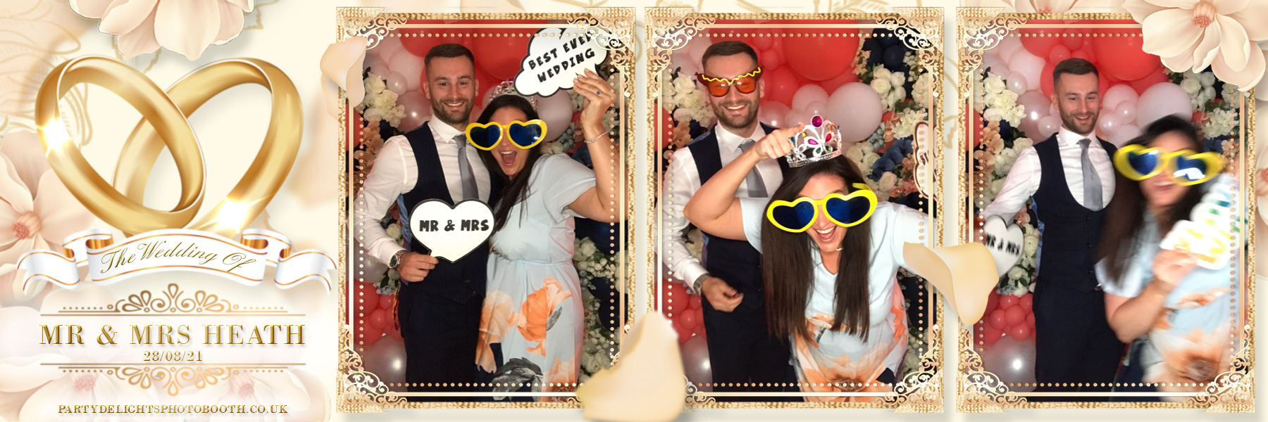 Sam & Rachael's Wedding | View more photos from the event at gallery.partydelightsphotobooth.co.uk/u/PartyDelightsPhotoBooth/Sam-Rachaels-Wedding