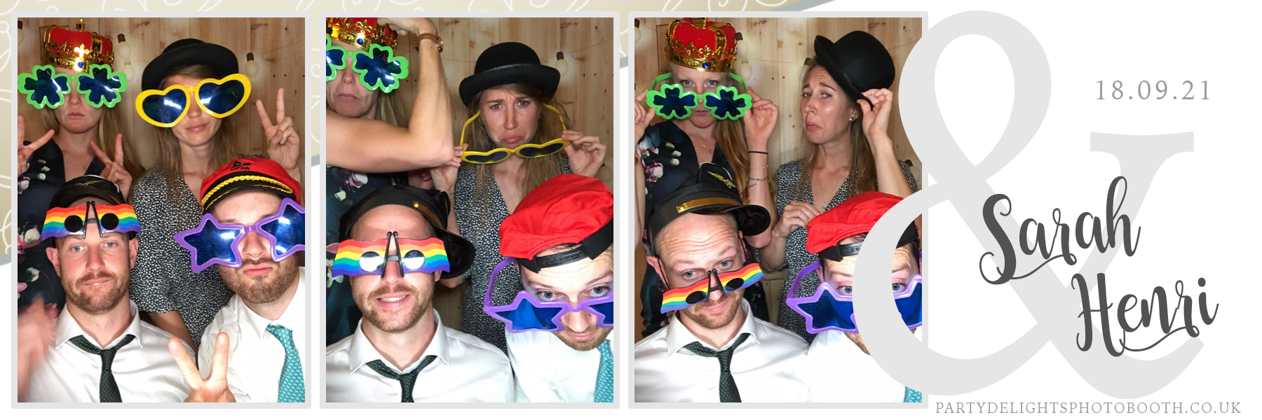 Sarah and Henri's Wedding | View more photos from the event at gallery.partydelightsphotobooth.co.uk/u/PartyDelightsPhotoBooth/Sarah-and-Henris-Wedding