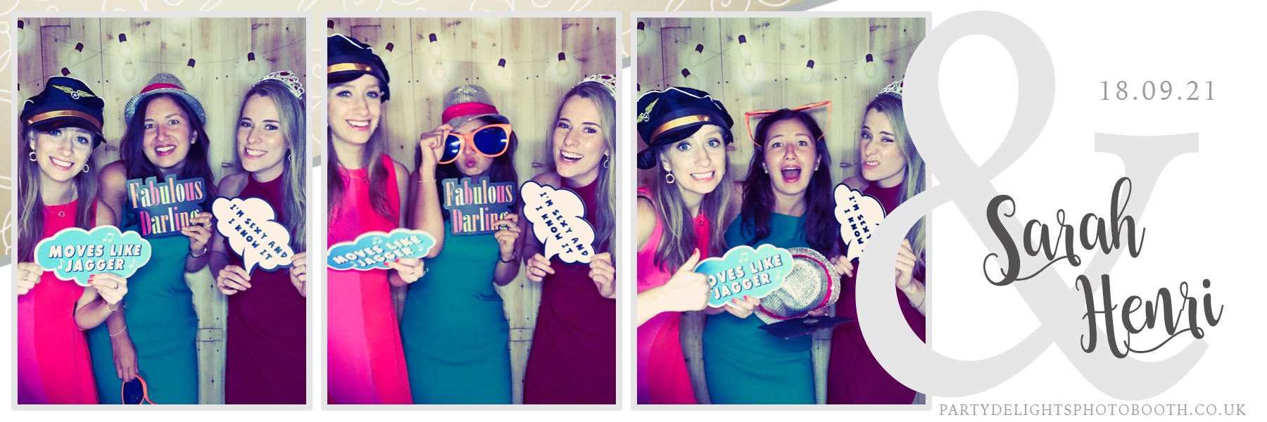 Sarah and Henri's Wedding | View more photos from the event at gallery.partydelightsphotobooth.co.uk/u/PartyDelightsPhotoBooth/Sarah-and-Henris-Wedding
