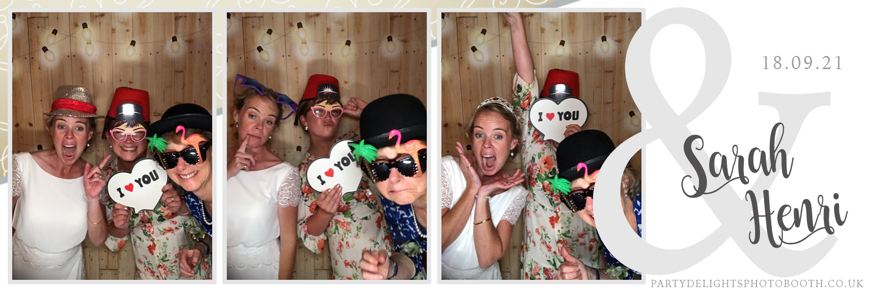Sarah and Henri's Wedding | View more photos from the event at gallery.partydelightsphotobooth.co.uk/u/PartyDelightsPhotoBooth/Sarah-and-Henris-Wedding