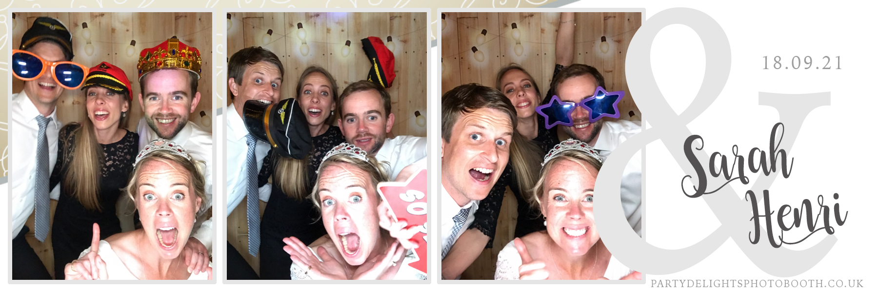 Sarah and Henri's Wedding | View more photos from the event at gallery.partydelightsphotobooth.co.uk/u/PartyDelightsPhotoBooth/Sarah-and-Henris-Wedding