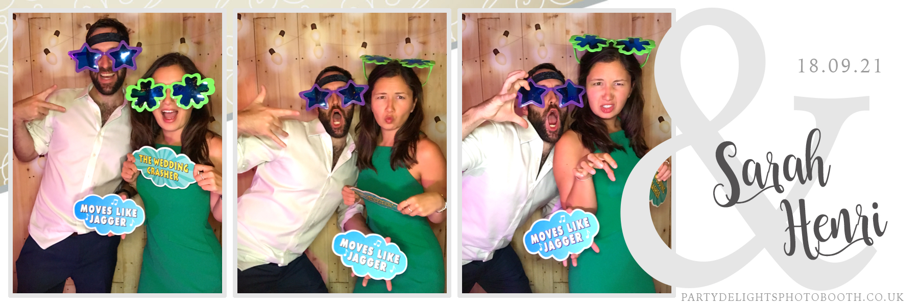 Sarah and Henri's Wedding | View more photos from the event at gallery.partydelightsphotobooth.co.uk/u/PartyDelightsPhotoBooth/Sarah-and-Henris-Wedding
