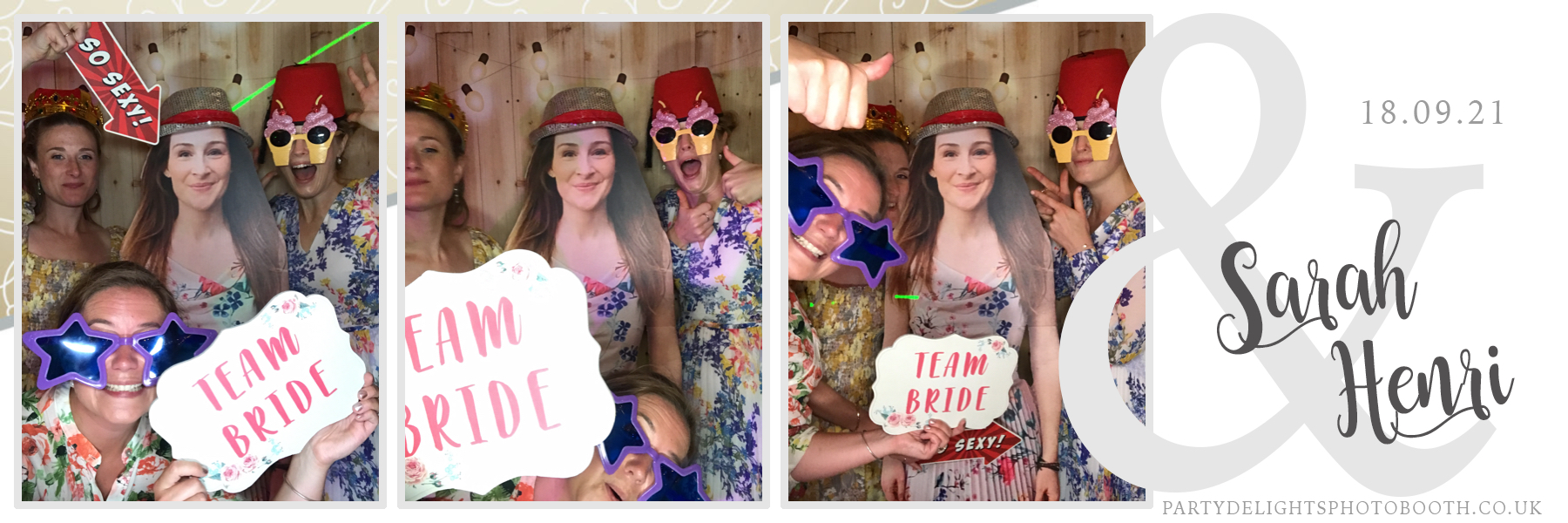 Sarah and Henri's Wedding | View more photos from the event at gallery.partydelightsphotobooth.co.uk/u/PartyDelightsPhotoBooth/Sarah-and-Henris-Wedding