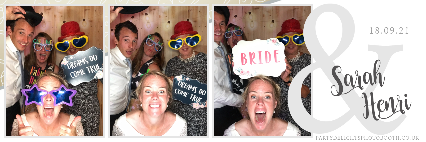 Sarah and Henri's Wedding | View more photos from the event at gallery.partydelightsphotobooth.co.uk/u/PartyDelightsPhotoBooth/Sarah-and-Henris-Wedding