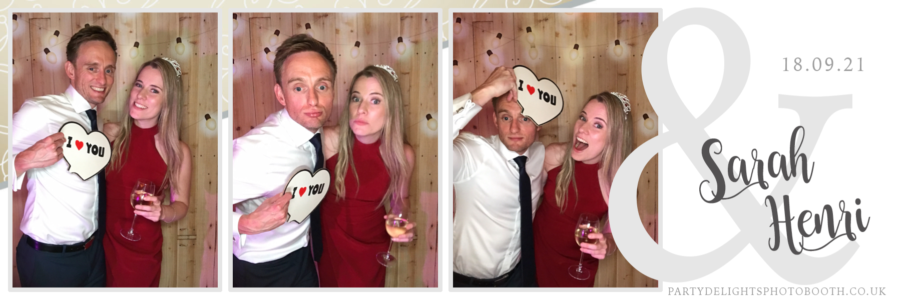Sarah and Henri's Wedding | View more photos from the event at gallery.partydelightsphotobooth.co.uk/u/PartyDelightsPhotoBooth/Sarah-and-Henris-Wedding