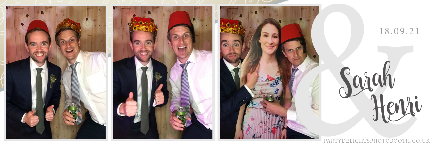 Sarah and Henri's Wedding | View more photos from the event at gallery.partydelightsphotobooth.co.uk/u/PartyDelightsPhotoBooth/Sarah-and-Henris-Wedding