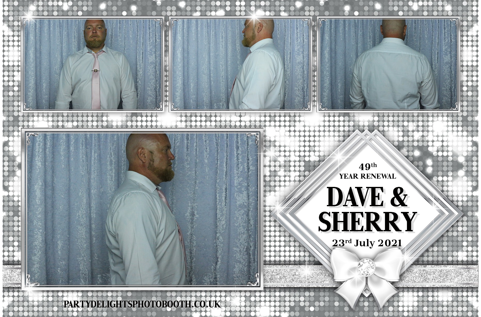 Sherry & Dave's Vow Renewal | View more photos from the event at gallery.partydelightsphotobooth.co.uk/u/PartyDelightsPhotoBooth/Sherry-Daves-Vow-Renewal