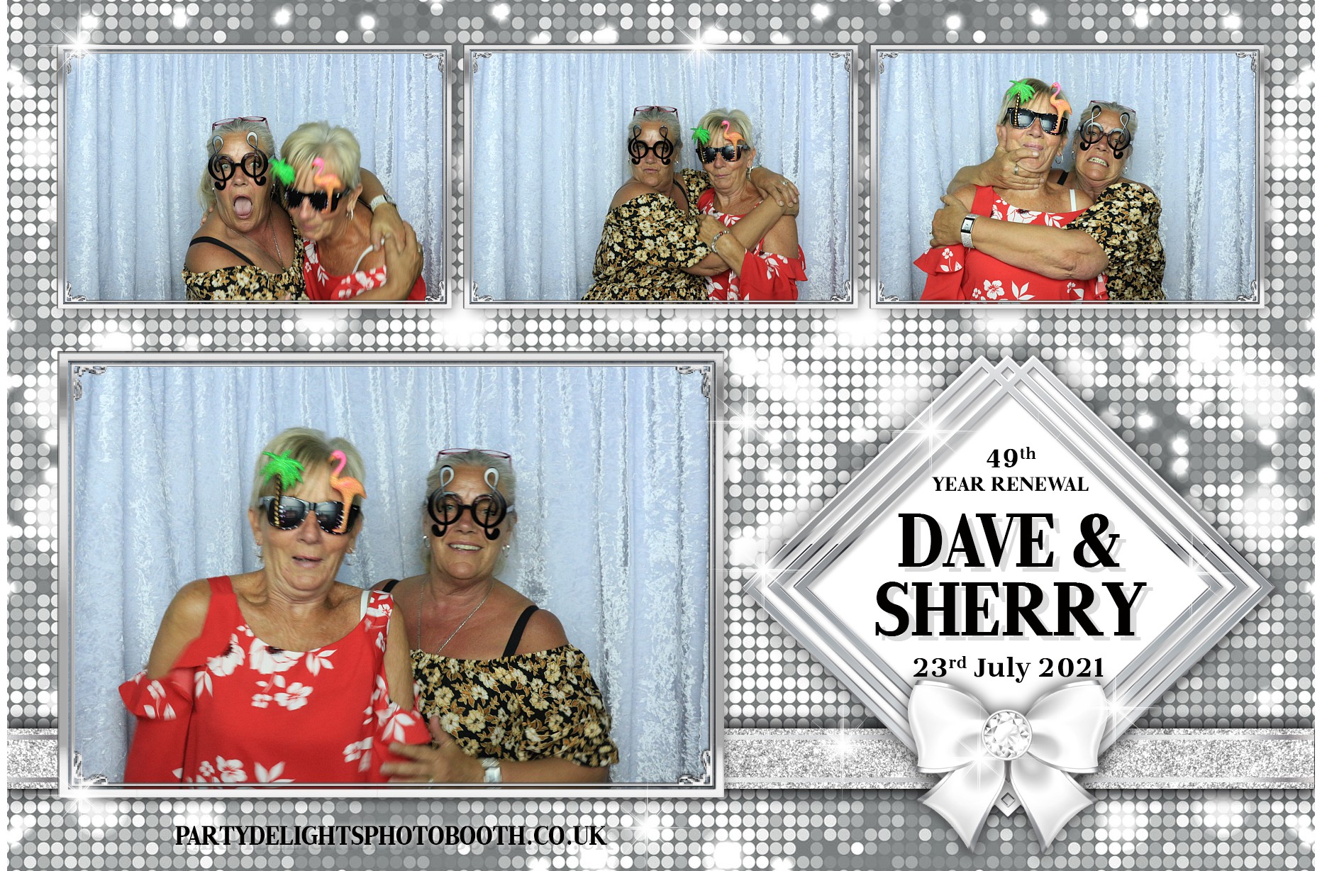Sherry & Dave's Vow Renewal | View more photos from the event at gallery.partydelightsphotobooth.co.uk/u/PartyDelightsPhotoBooth/Sherry-Daves-Vow-Renewal