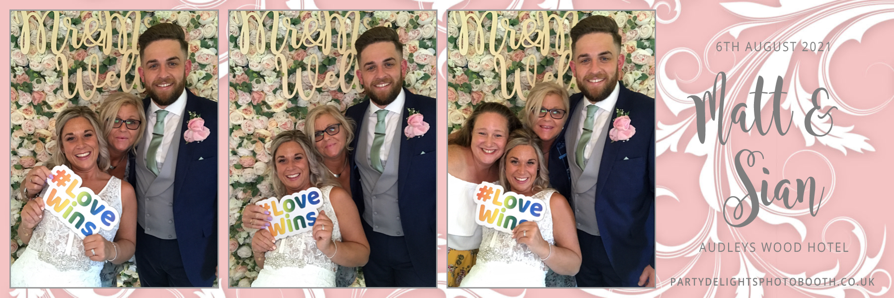 Sian & Matt’s Wedding | View more photos from the event at gallery.partydelightsphotobooth.co.uk/u/PartyDelightsPhotoBooth/Sian-Matt’s-Wedding