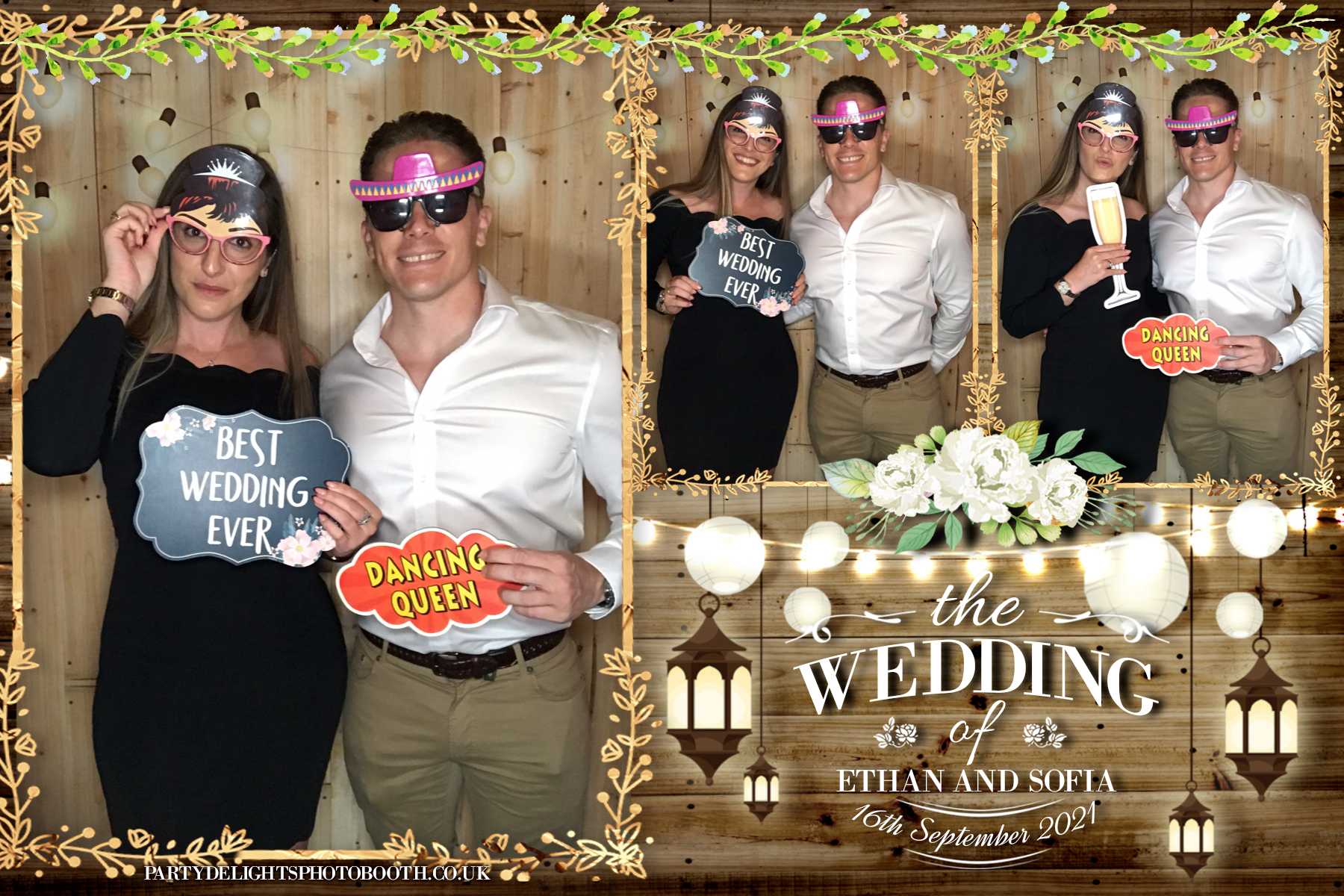 Sofia & Ethan's Wedding | View more photos from the event at gallery.partydelightsphotobooth.co.uk/u/PartyDelightsPhotoBooth/Sofia-Ethans-Wedding