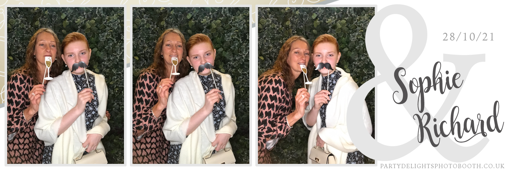 Sophie & Richard's Wedding | View more photos from the event at gallery.partydelightsphotobooth.co.uk/u/PartyDelightsPhotoBooth/Sophie-Richards-Wedding