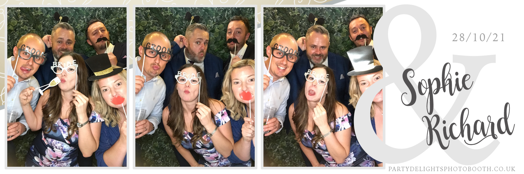 Sophie & Richard's Wedding | View more photos from the event at gallery.partydelightsphotobooth.co.uk/u/PartyDelightsPhotoBooth/Sophie-Richards-Wedding