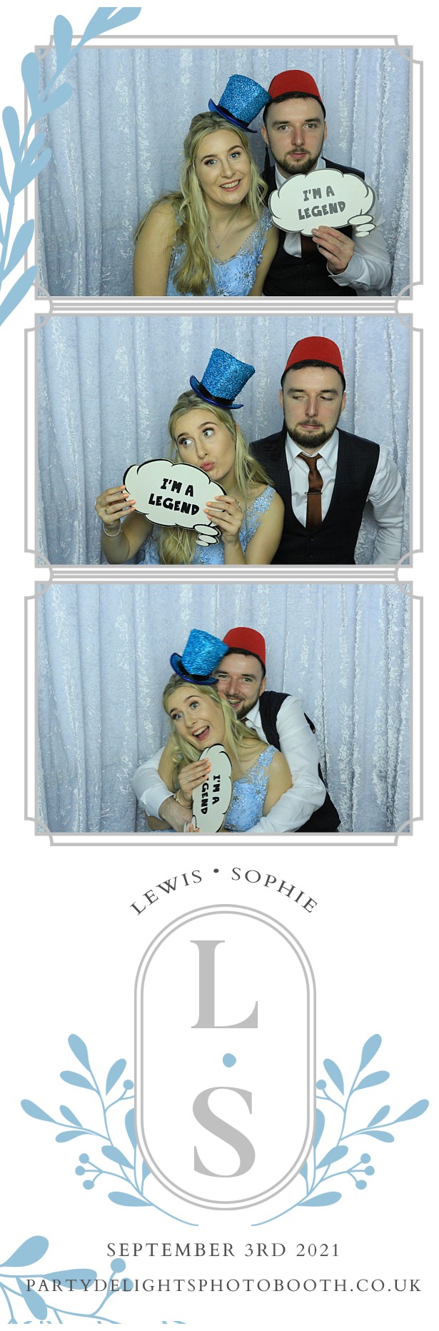 Sophie and Lewis' Wedding | View more photos from the event at gallery.partydelightsphotobooth.co.uk/u/PartyDelightsPhotoBooth/Sophie-and-Lewis-Wedding