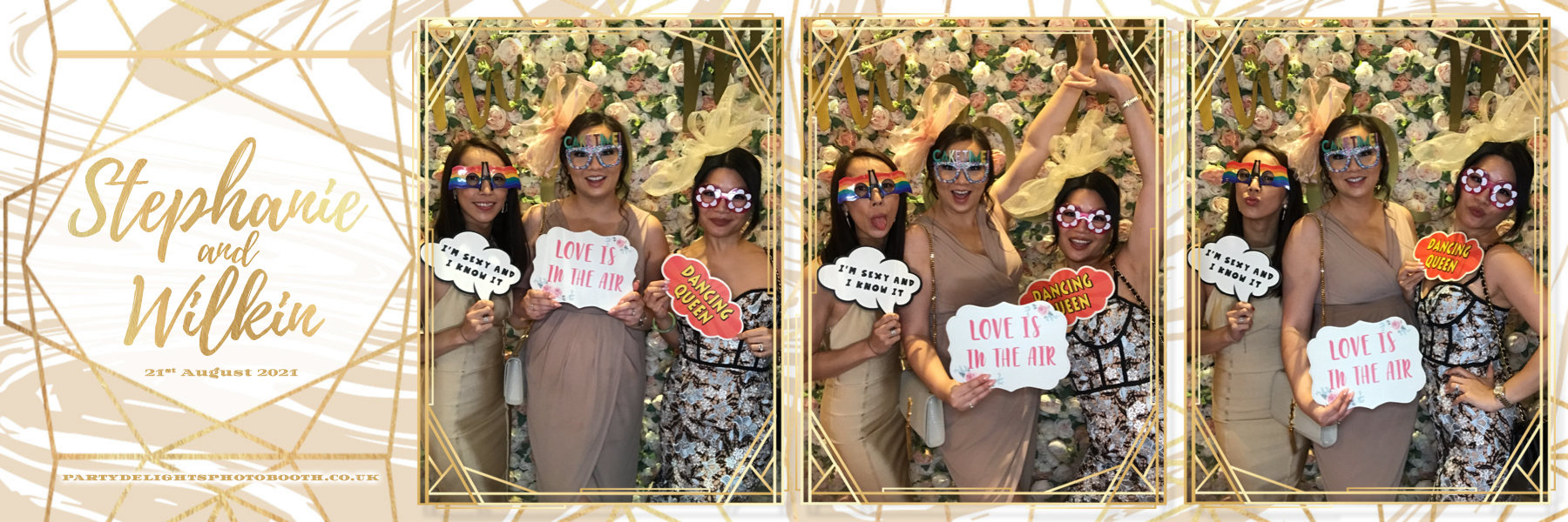 Stephanie & Wilkin’s Wedding | View more photos from the event at gallery.partydelightsphotobooth.co.uk/u/PartyDelightsPhotoBooth/Stephanie-Wilkin’s-Wedding