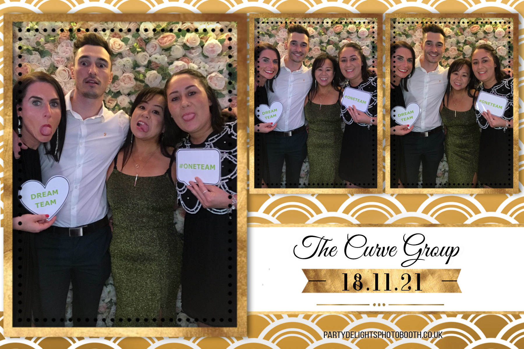 The Curve Group Annual Christmas Party | View more photos from the event at gallery.partydelightsphotobooth.co.uk/u/PartyDelightsPhotoBooth/The-Curve-Group-Annual-Christmas-Party