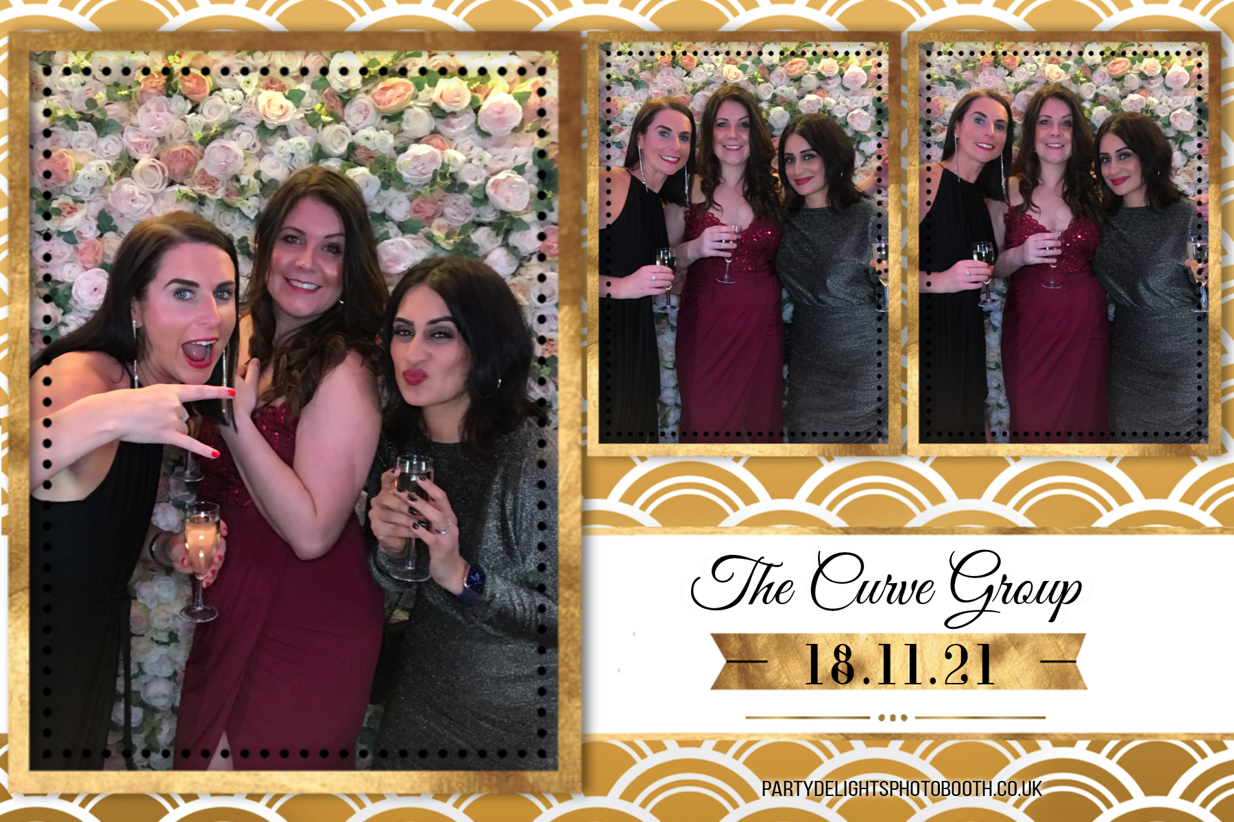 The Curve Group Annual Christmas Party | View more photos from the event at gallery.partydelightsphotobooth.co.uk/u/PartyDelightsPhotoBooth/The-Curve-Group-Annual-Christmas-Party