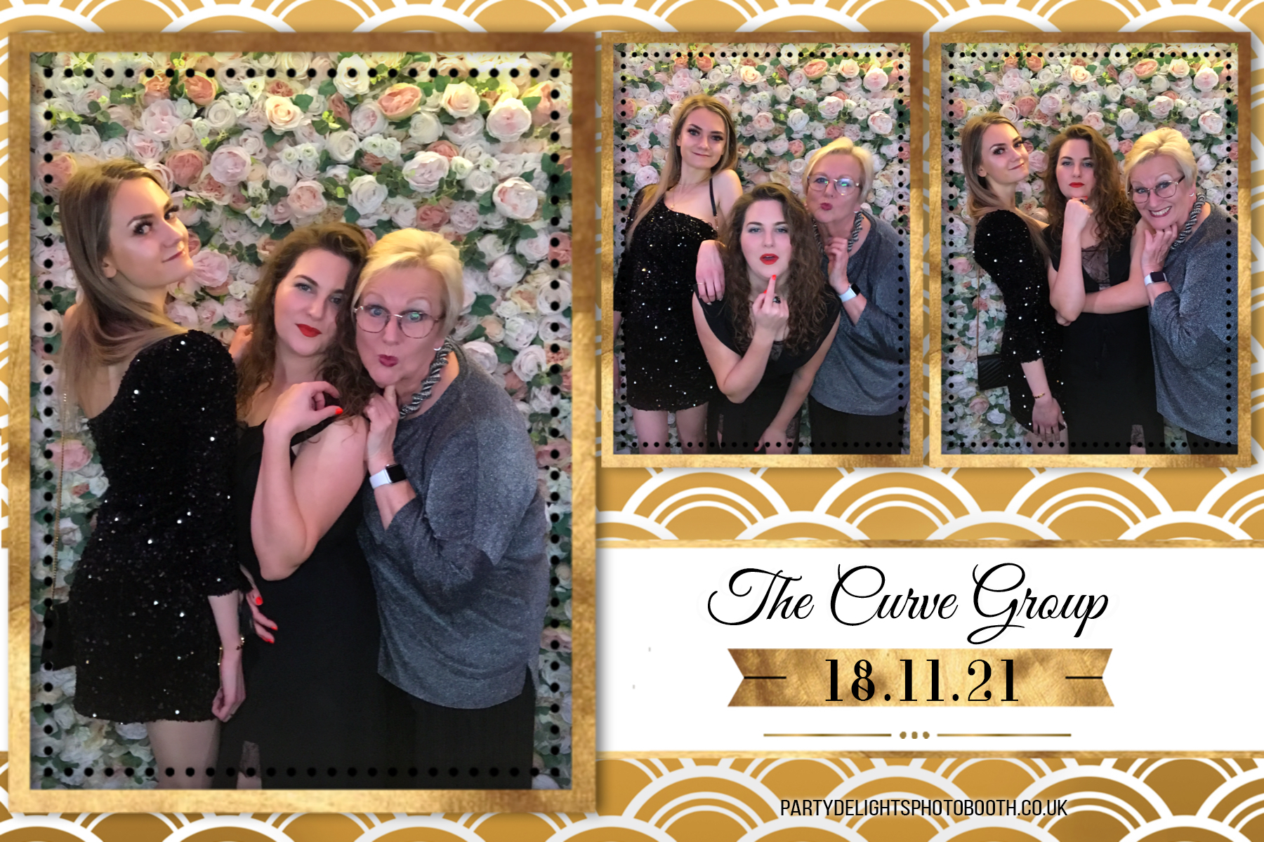 The Curve Group Annual Christmas Party | View more photos from the event at gallery.partydelightsphotobooth.co.uk/u/PartyDelightsPhotoBooth/The-Curve-Group-Annual-Christmas-Party
