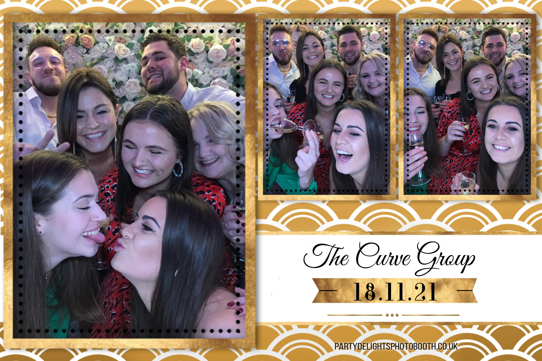 The Curve Group Annual Christmas Party | View more photos from the event at gallery.partydelightsphotobooth.co.uk/u/PartyDelightsPhotoBooth/The-Curve-Group-Annual-Christmas-Party