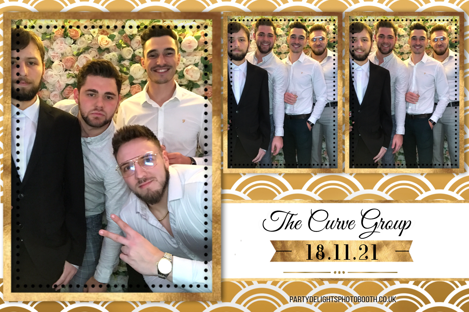 The Curve Group Annual Christmas Party | View more photos from the event at gallery.partydelightsphotobooth.co.uk/u/PartyDelightsPhotoBooth/The-Curve-Group-Annual-Christmas-Party