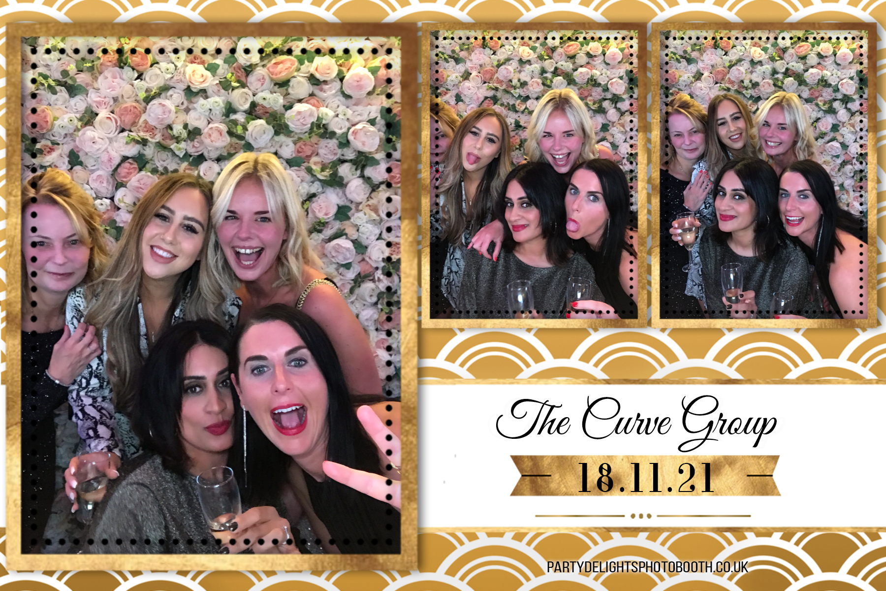 The Curve Group Annual Christmas Party | View more photos from the event at gallery.partydelightsphotobooth.co.uk/u/PartyDelightsPhotoBooth/The-Curve-Group-Annual-Christmas-Party