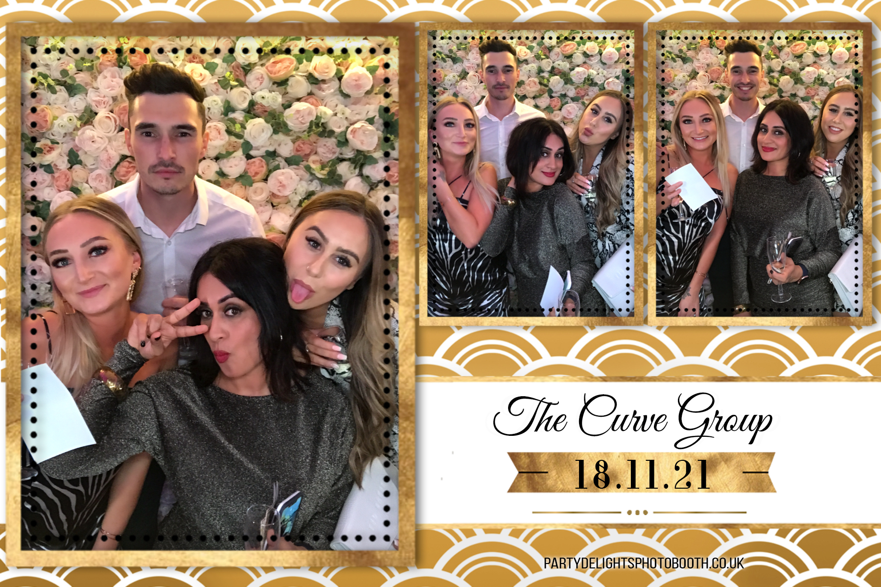 The Curve Group Annual Christmas Party | View more photos from the event at gallery.partydelightsphotobooth.co.uk/u/PartyDelightsPhotoBooth/The-Curve-Group-Annual-Christmas-Party