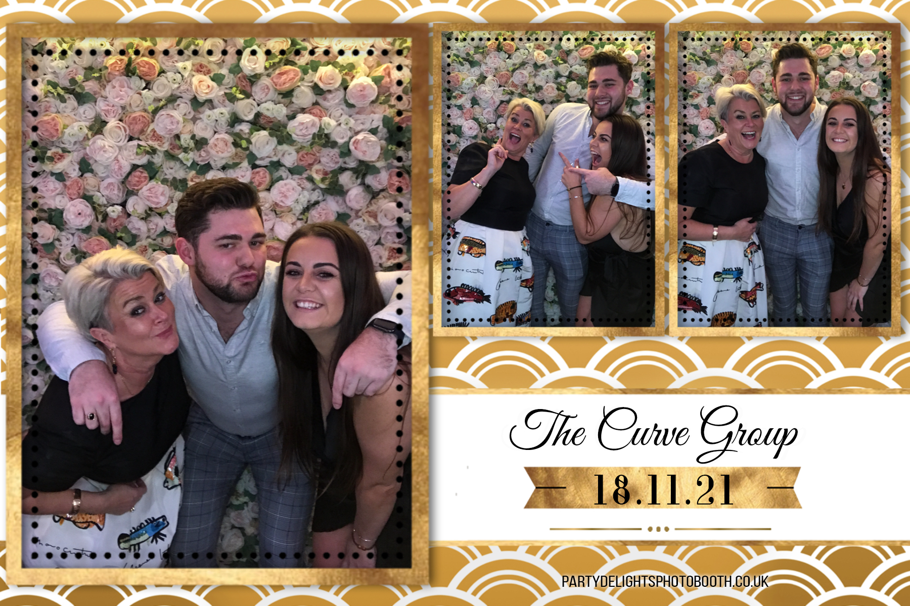 The Curve Group Annual Christmas Party | View more photos from the event at gallery.partydelightsphotobooth.co.uk/u/PartyDelightsPhotoBooth/The-Curve-Group-Annual-Christmas-Party