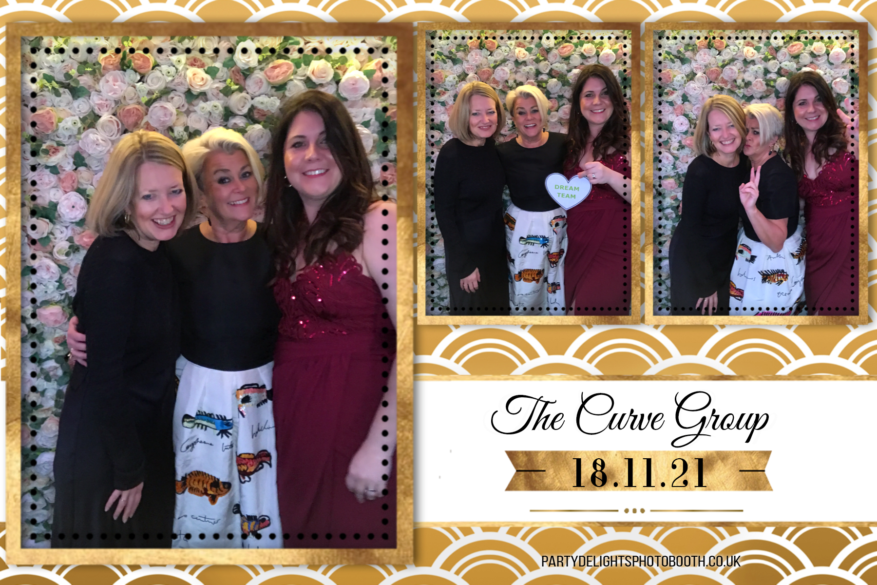 The Curve Group Annual Christmas Party | View more photos from the event at gallery.partydelightsphotobooth.co.uk/u/PartyDelightsPhotoBooth/The-Curve-Group-Annual-Christmas-Party