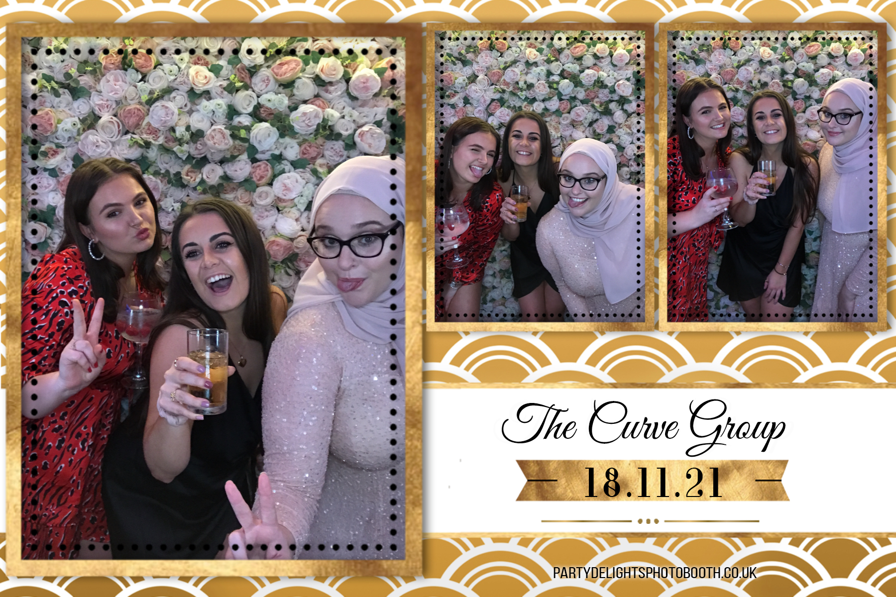 The Curve Group Annual Christmas Party | View more photos from the event at gallery.partydelightsphotobooth.co.uk/u/PartyDelightsPhotoBooth/The-Curve-Group-Annual-Christmas-Party