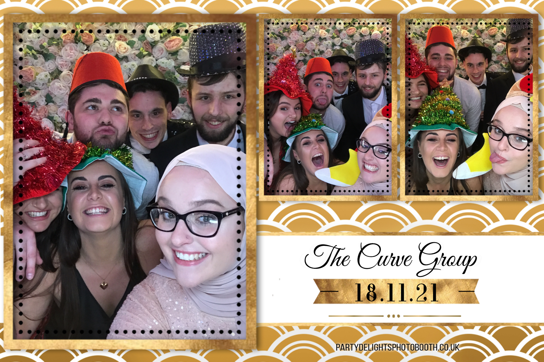 The Curve Group Annual Christmas Party | View more photos from the event at gallery.partydelightsphotobooth.co.uk/u/PartyDelightsPhotoBooth/The-Curve-Group-Annual-Christmas-Party