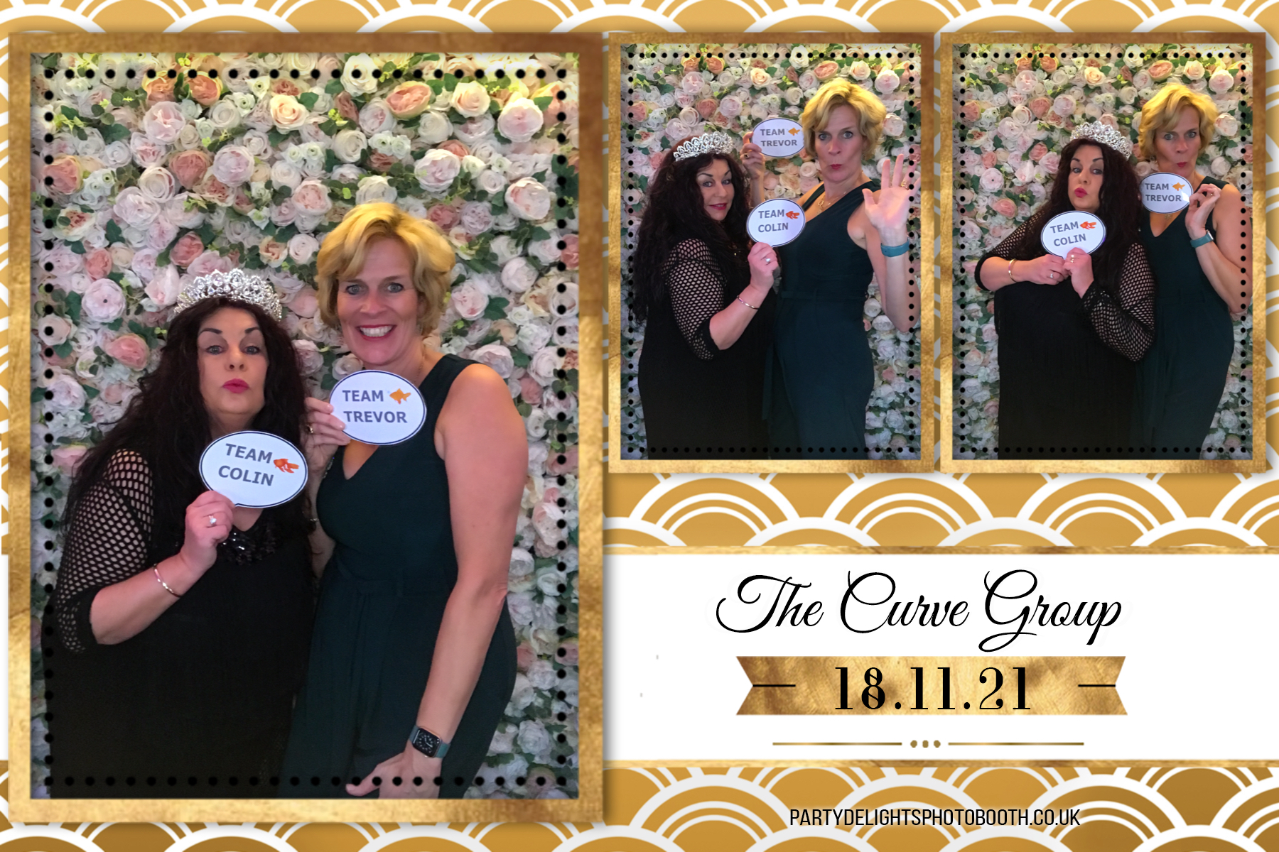 The Curve Group Annual Christmas Party | View more photos from the event at gallery.partydelightsphotobooth.co.uk/u/PartyDelightsPhotoBooth/The-Curve-Group-Annual-Christmas-Party