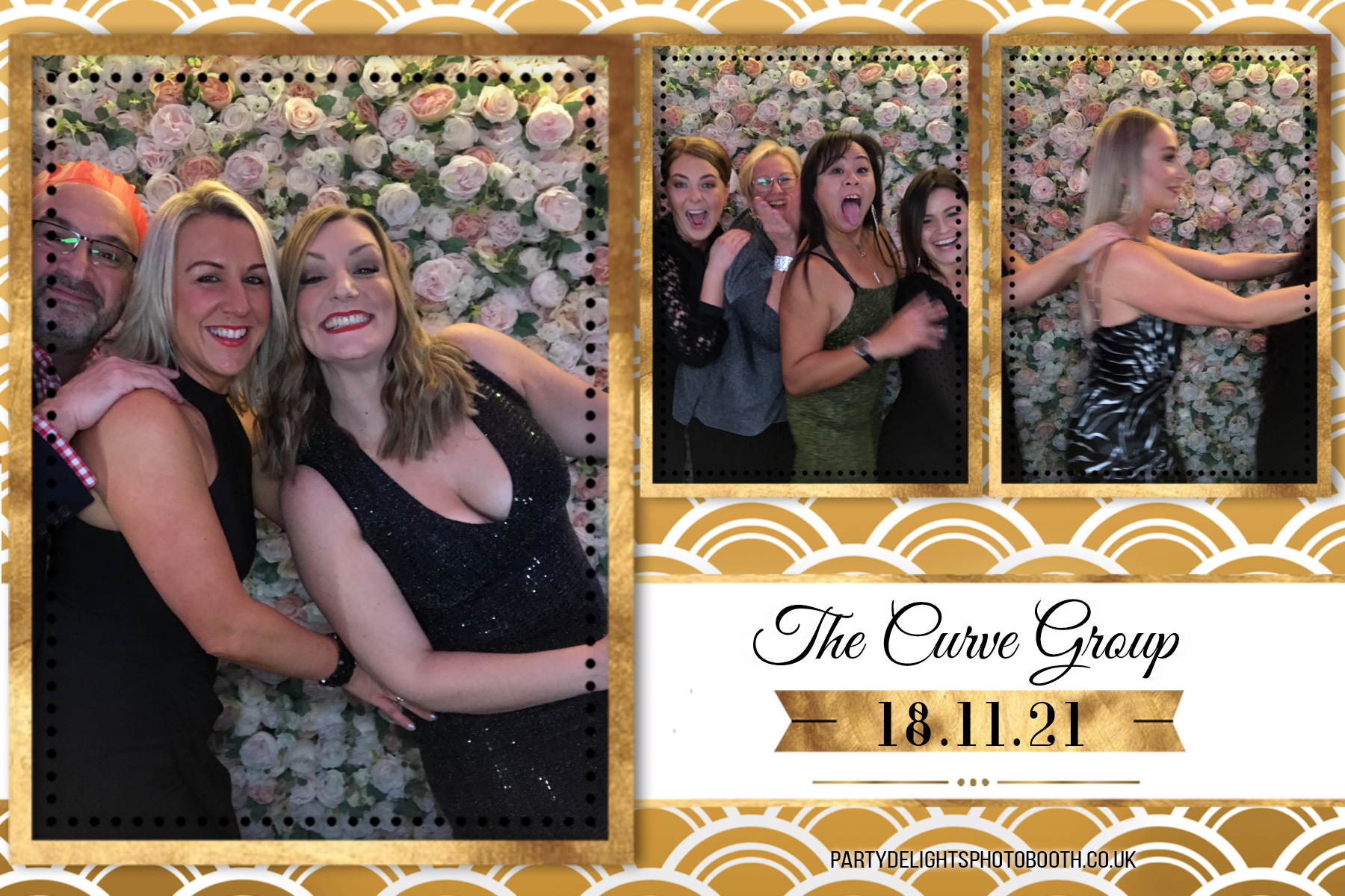 The Curve Group Annual Christmas Party | View more photos from the event at gallery.partydelightsphotobooth.co.uk/u/PartyDelightsPhotoBooth/The-Curve-Group-Annual-Christmas-Party