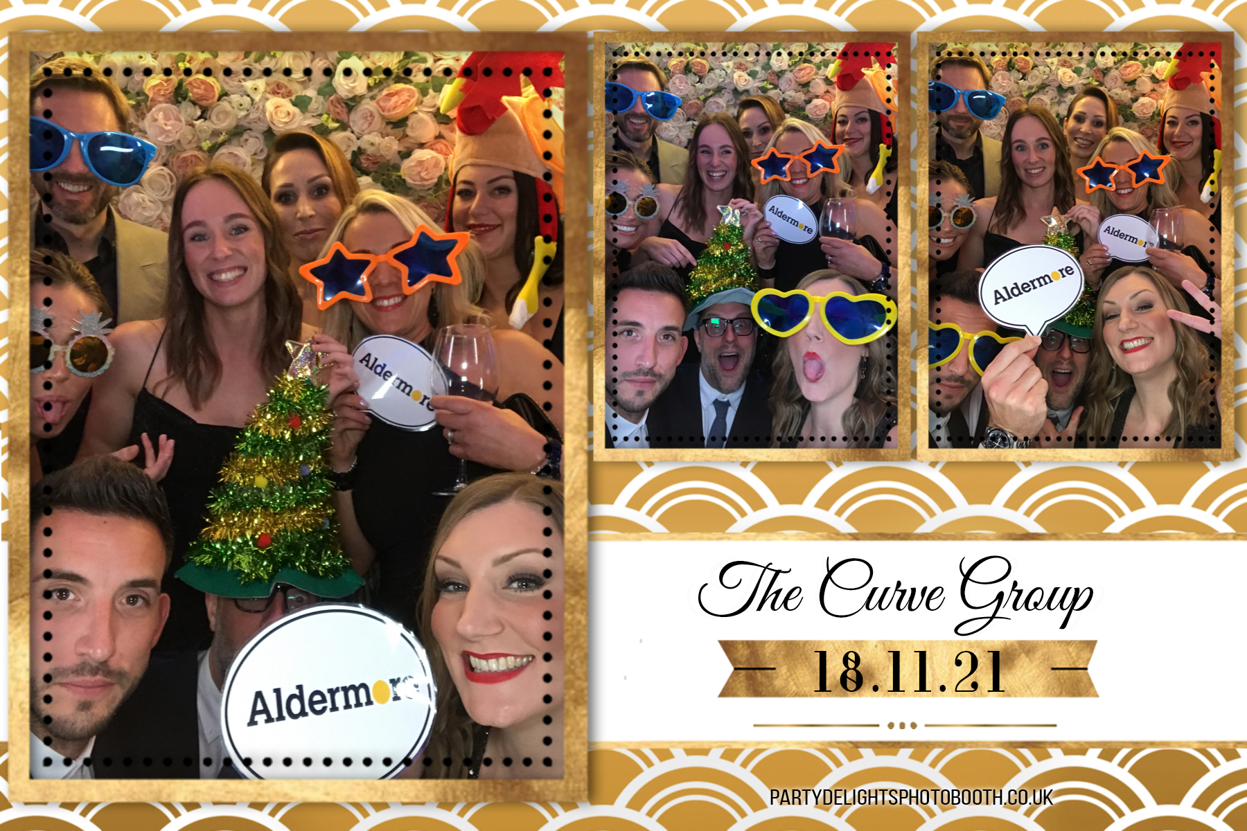 The Curve Group Annual Christmas Party | View more photos from the event at gallery.partydelightsphotobooth.co.uk/u/PartyDelightsPhotoBooth/The-Curve-Group-Annual-Christmas-Party