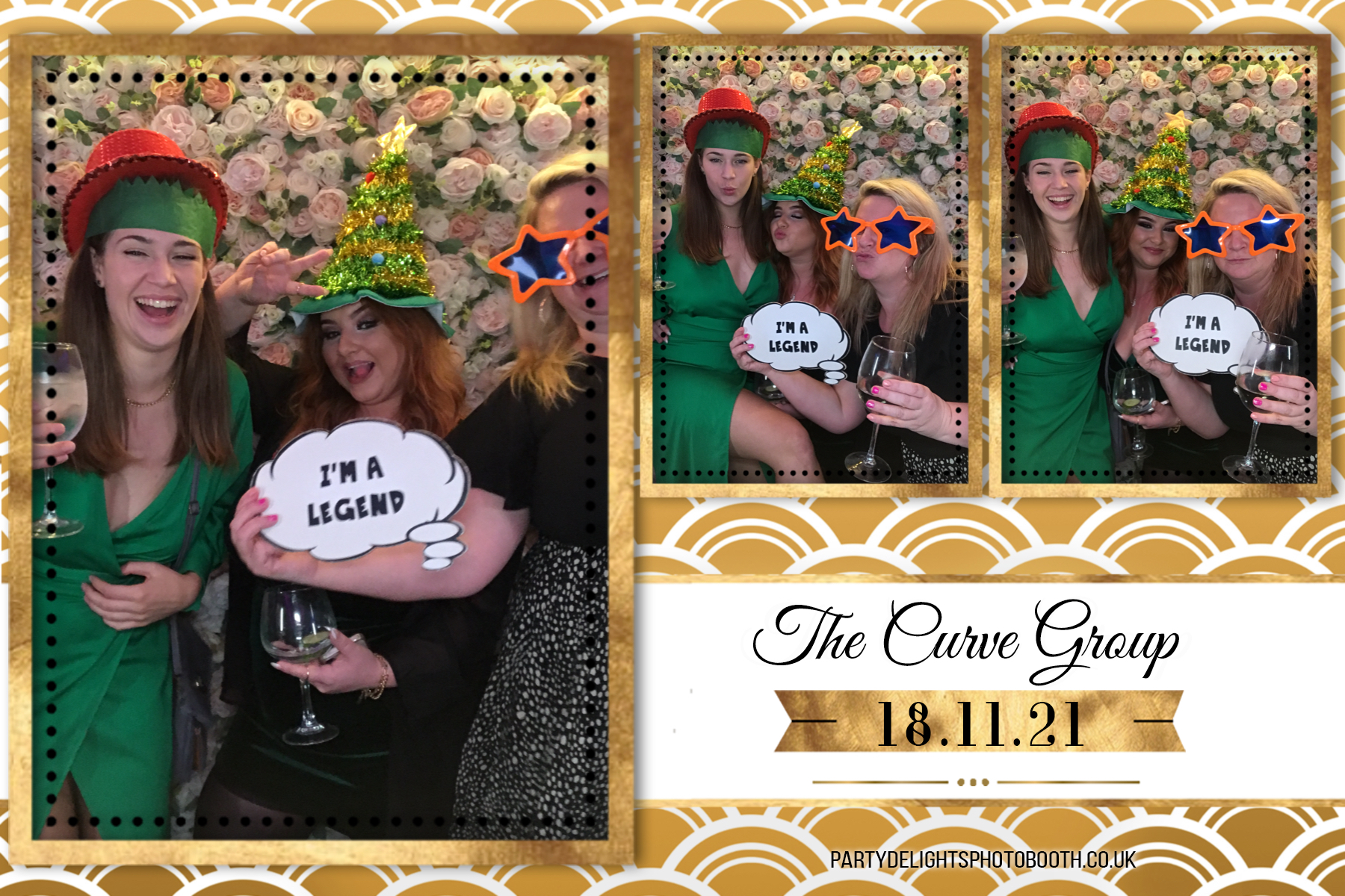 The Curve Group Annual Christmas Party | View more photos from the event at gallery.partydelightsphotobooth.co.uk/u/PartyDelightsPhotoBooth/The-Curve-Group-Annual-Christmas-Party