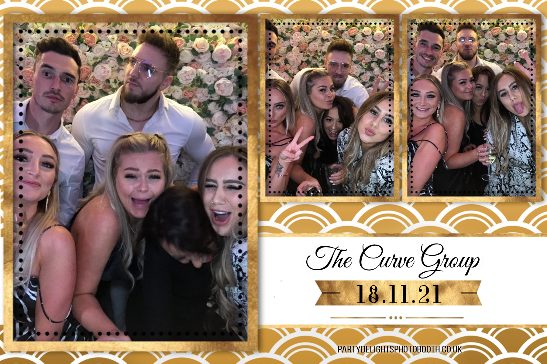 The Curve Group Annual Christmas Party | View more photos from the event at gallery.partydelightsphotobooth.co.uk/u/PartyDelightsPhotoBooth/The-Curve-Group-Annual-Christmas-Party